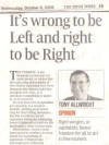 From the Irish Times, 8th October 2008