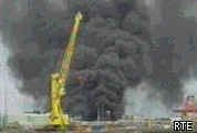 Dublin Port Fire in June 2004