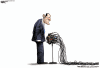 Governor Spitzer, forlorn. Click to enlarge