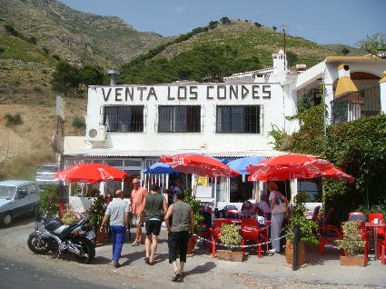 Venta los Condes on a typical summer Sunday 2008